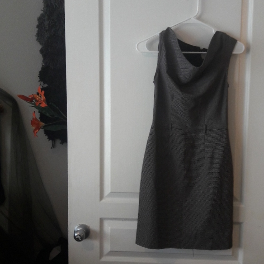 Chevron Print Vintsge Dress